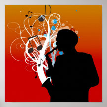 Saxophone Posters