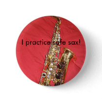 Saxophone practice button by lizardbreath37 Saxophone practice button