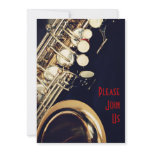 Saxophone Recital Invitation