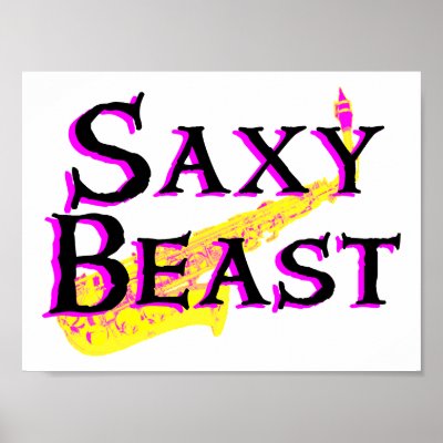 Check out this great Saxy Beast design from TeeShirtsTShirts' collection of