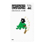 Saxy Frog Postage Stamps