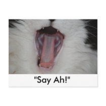 Say Ah! postcards