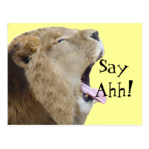 Say Ahh! Postcards