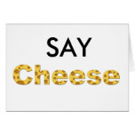 say cheese cards