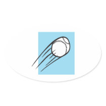 Say Goodbye Oval Stickers