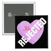 Say Happy Valentines with Rejection & Breakup Pin