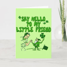 Say Hello To My Little Friend Card