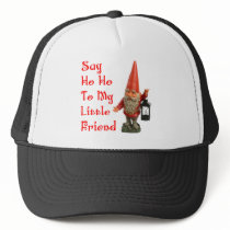 Say Ho Ho To My Little Friend Santa Christmas hats by ColorShow Say Ho Ho To My Little Friend Santa Christmas hats