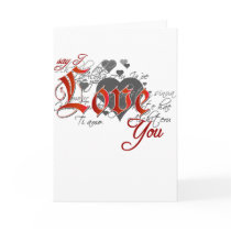 Say I Love You Greeting Cards