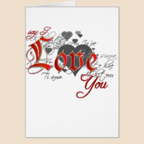 Say I Love You cards
