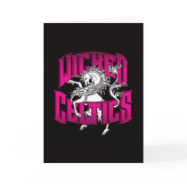 "Say it" with a Wicked Celtics greeting card