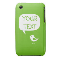 say it with your words - cute chick green case casemate cases