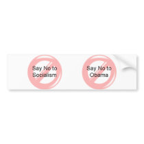 Say No bumper stickers