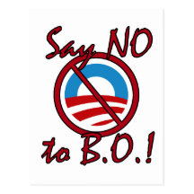 Say NO to B.O. Postcard