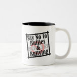 Say No to Bullies Logo Mug mugs