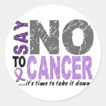 Say NO To Cancer 1 Sticker