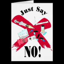 Say No to Drugs cards by blessedme Say No to Drugs cards