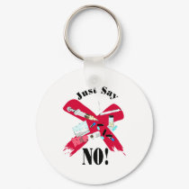 Say No to Drugs keychains