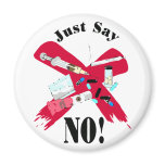 Say No to Drugs magnets