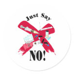 Say No to Drugs stickers