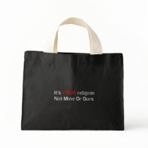 Say No To God Cults Canvas Bag