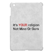 Say No To God Cults iPad Mini Case
