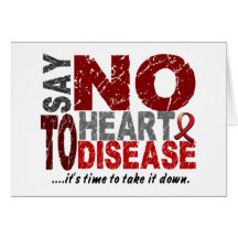 Say NO To Heart Disease 1 Card