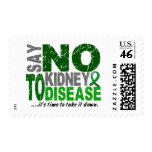 Say NO To Kidney Disease 1 Postage Stamps