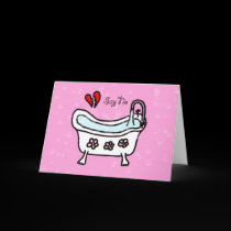 Say No to Love Anti Valentines Day Card