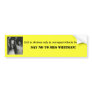 Say No to Meg Whitman Bumper Sticker