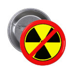 Say NO to Nuclear Power and Radiation Tshirts buttons