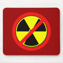 Say NO to Nuclear Power and Radiation Tshirts Mouse Pads