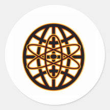"Say No To Nuclear"* Round Sticker