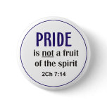 Say no to Pride buttons