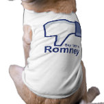 Say No to Romney Dog Tshirt