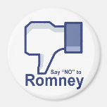Say No to Romney Magnets