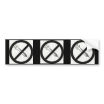 Say No To Vaccines bumper stickers