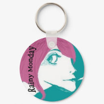 Say Rainy Monday Keychain