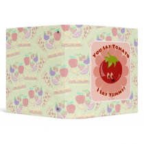 Say Tomato! binders by Anotherfort Say Tomato! binders