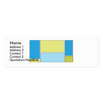 Say Tweet business cards