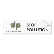 say YES bumper stickers