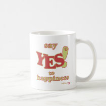'Say Yes To Happiness' Mug mugs