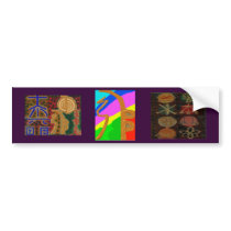 Sayhayki   BOLD Rainbow bumper stickers