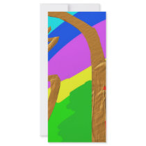Sayhayki BOLD Rainbow rack cards by ZAZZLELIST Sayhayki BOLD Rainbow rack cards
