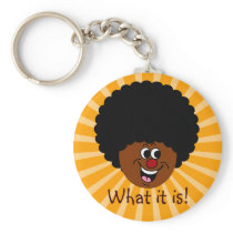 Saying Hello to New Friends in an Old Way Key Chains