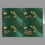 Saying Hi Fish Card cards
