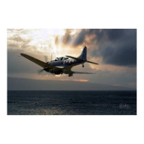 SBD-5 Dauntless over the Pacific posters by Need4Speed SBD-5 Dauntless over the Pacific posters