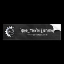 SC Logo/Moto Bumper Sticker bumper stickers