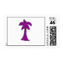 SC palmetto tree postage