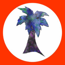 SC state palmetto tree 2 stickers by lissame73 SC state palmetto tree 2 stickers